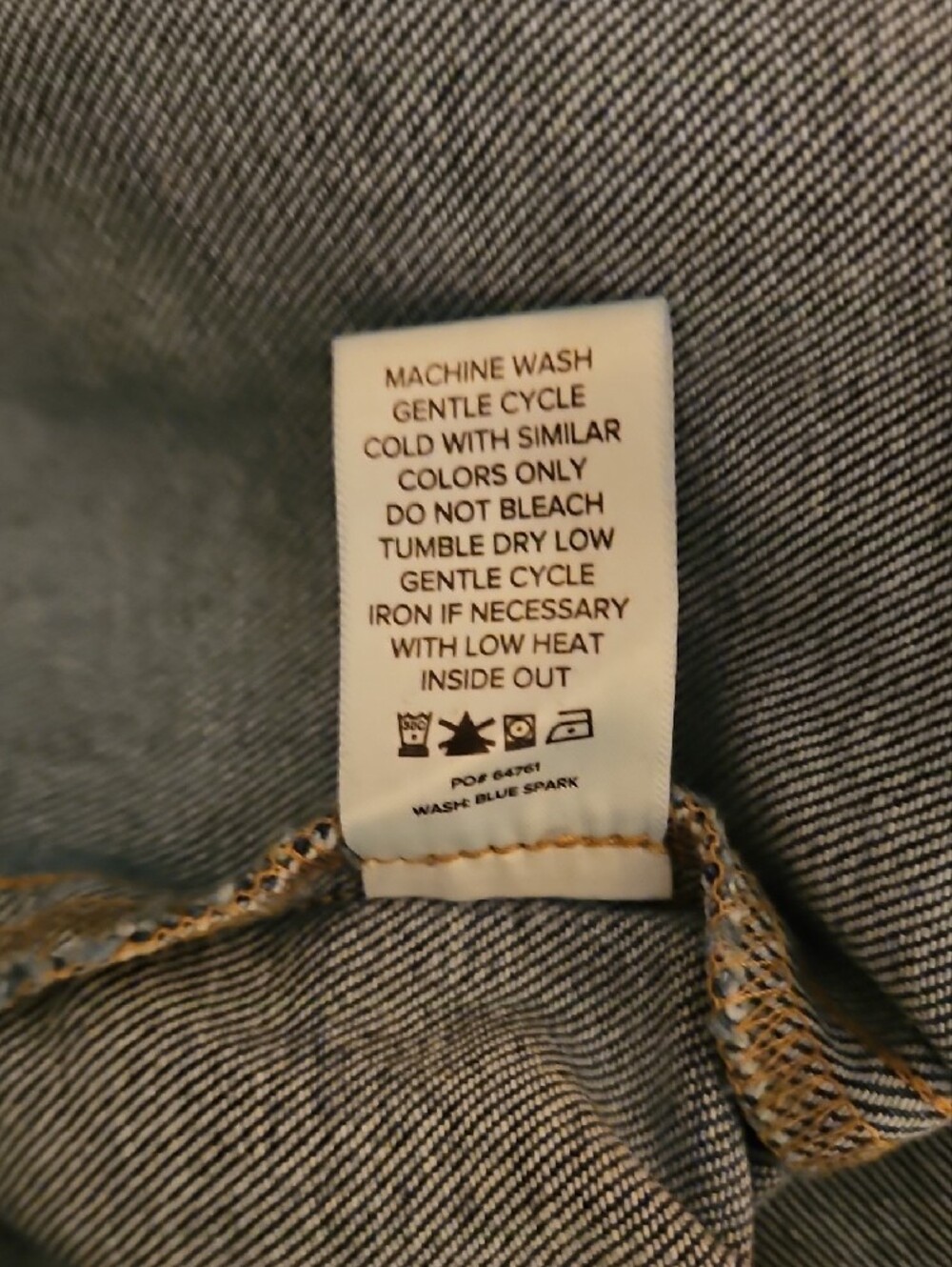 Cider Wide-Leg High-Rise Jeans in Blue Denim - Picture 3 of 4
